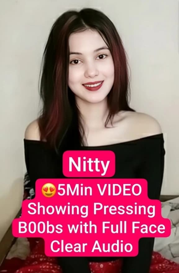 Featured image for Instagram Model NITTY Chamet Live 5 Minute Video Stripping and Squeezing Her Tits