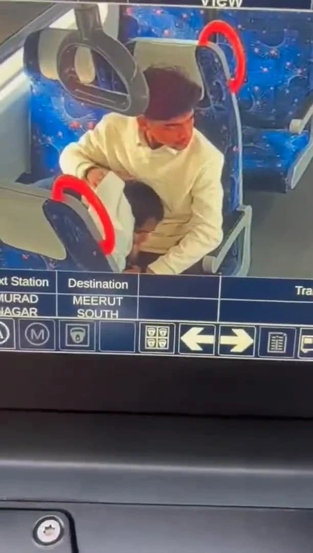 Viral Meerut Train Leaked Couple Sex MMS - Video 3