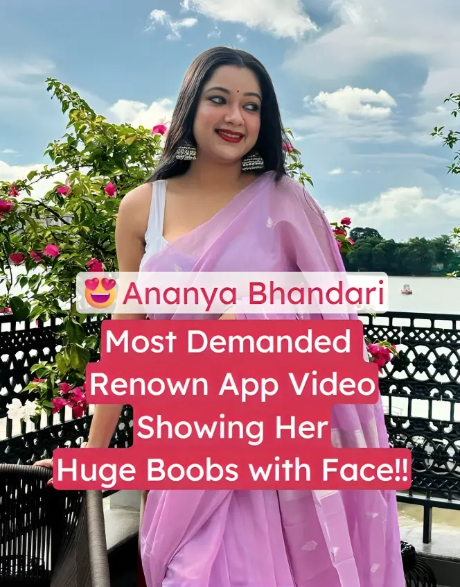 Featured image for Famous Instagram Model Ananya Bhandari Nude Video Showing Her HUGE Boobs